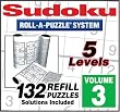 Volume 3 Sudoku Refills - 132 Puzzles