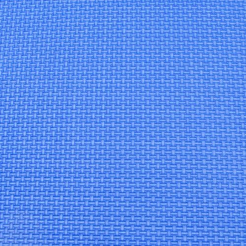 Exervo HD20 3/4" Thick Premium EVA Foam Interlocking Floor Exercise Mats, Blue, 100 sq. ft. Set, Twenty-Five 2'x2' Tiles, With Edges
