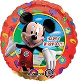 Anagram International Mickey's Clubhouse Birthday Foil Balloon Pack, Multicolor