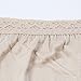 ForeverSilk Women's 100% Pure Silk Knitted Lace Briefs Panties