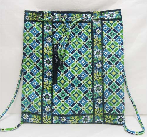 Buy Vera Bradley Backsack Bag Purse in Daisy Daisy