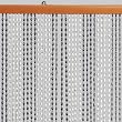 Brema 150119 Kunststoffperlen-Vorhang Astor 100 x 200 cm, braun / beige