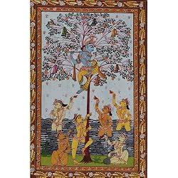 Indian Patachitra Art with Organic Color (pata250)