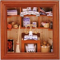 Reutters Porcelain Miniature Convience Store Room Display