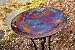 Multi-colored Mosaic Birdbath