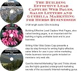 The Guerilla Marketing, Building Effective Lead Capture Web Pages, Sales Letters for Herbs Businesses