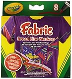 Crayola markers fabric broadline 8-ct 588179 (071662081799)