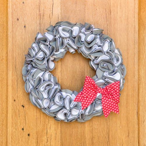 Ruffled | Felt Wreath, Project Kit