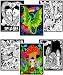 Unicorns, Mice, Dinosaur, Dragons, Kittens, Knight - Six 8x10 Fuzzy Velvet Posters