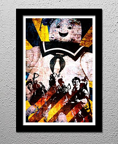 Ghostbusters - Dan Akroyd - Bill Murray - Harold Ramis - Original Minimalist Art Poster Print