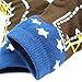 KF Baby Non-Skid Baby Boy Shoe Socks, 6 Pairs, for 12-24 Months