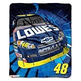 Jimmie Johnson NASCAR Micro Raschel Blanket/Throw (Series 0605)