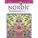 creative haven nordic designs collection coloring book creative haven coloring books