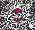 Cleveland Cavaliers Shattered Mini-Cutz Window Decal