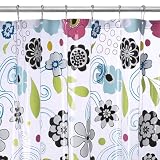 Psychedelic Shower Curtain and Shower Curtain Hook Set