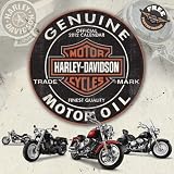 Harley Davidson Calendar 2012 with free poster