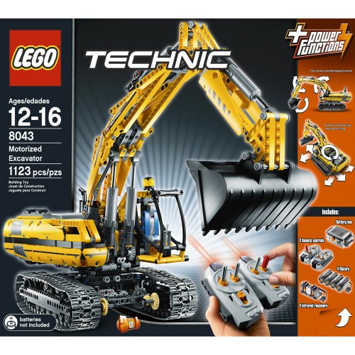 LEGO® TECHNIC®  Motorized Excavator 8043