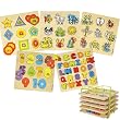 Parents Puzzle Rack with Puzzles