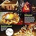Ledgle Led String Lights,10W Dimmable Copper Wire 66ft 200 LED Party Light with UL certified 5v Power Adapter for Christmas Wedding and Party, Suitable for Indoors or Outdoors