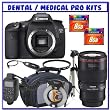 Canon EOS 7D 18MP SLR Digital Camera + Canon EF 100mm f/2.8L IS USM 1-to-1 Macro Lens + Canon MR-14EX Macro Ring Lite + Two (2) 8GB CF + Tripod + Remote Shutter Release + Willoughby's Dental/Medical Accessory Package