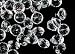 Pkg 96 Clear 17 Carat Acrylic Diamonds with Big Bling for Your Weddings, Parties and Other Special Event Decorations