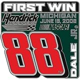 Wincraft Dale Earnhardt, Jr. First Hendrick Win Collectible Pin