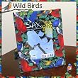 WILD BIRDS Frame Birdwatcher Fits 4 x 6 Pictures and Photos-GREAT GIFT IDEA for Baby Shower, Graduation, Wedding, Travel, Scrapbooking
