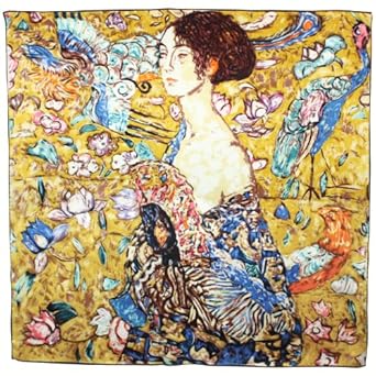 100% Luxurious Charmeuse Silk Gustav Klimt's 