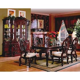 7pcs Nottingham Dining Room Collection -Free Shipping by Coaster Company