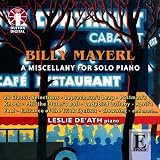 Billy Mayerl: A Miscellany for Solo Piano