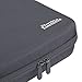 Essential Oil Carrying Case (Black) Holds 30 Bottles - 5ml, 10ml, 15ml. High Quality, Durable Nylon Shell Exterior w/ Flexible EVA Foam for Safe Protection