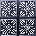 Tin Ceiling Tiles 2 X 2 Flat #205 Antique Siver Cheapest Decorative Plastic Ul Rated Can Be Glue On,nail On,tape On,staple on Any Flat Surfase