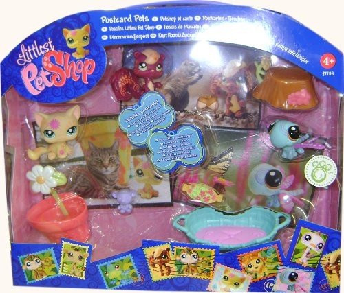 Hasbro Littlest Pet Shop Ultimate Postcards Pet Set Pink