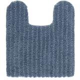 Shaw Living Saville Nylon Contour Bath Rug, Azure