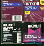 Maxell LS-120 SuperDisk-120MB 3.5IN RETAIL PK 10 pcs (570305)