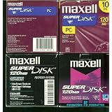 Maxell LS-120 SuperDisk-120MB 3.5IN RETAIL PK 10 pcs (570305)
