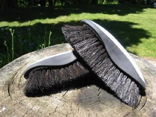 EQUESTRIA PRO Horsehair/Poly Blend Body Brush