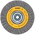 DEWALT DW4906 8-Inch Crimped Bench Wire Wheel, 5/8 Arbor, Medium Face, .014-Inch Wire