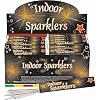 Indoor sparklers - pack of 10 miniature sparklers