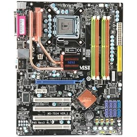 MSI P43 Neo3-F Core 2 Extreme/Intel P43/FSB 1066(OC)/4DDR2-1600(OC)/GbE/R/A/ATX Motherboard
