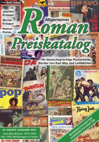 Allgemeiner Romanpreiskatalog Mit Jugend- und Musikzeitschriften Allgemeiner Romanpreiskatalog Mit Jugend- und Musikzeitschriften