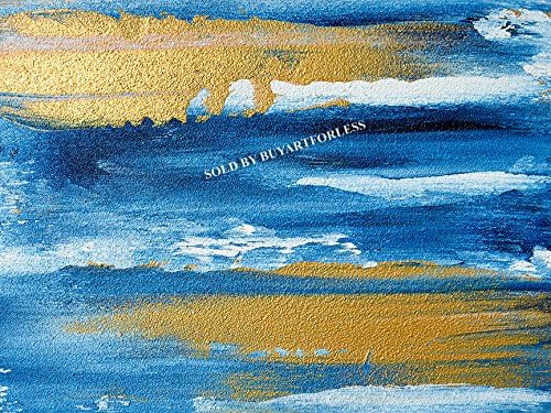 Metallic The Gilded Deep 12x16 Art CANVAS Wall Decor By Glam Gold Art