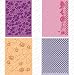 Provo Craft Cuttlebug Cricut Companion Embossing Folder Bundle, Simply Charmed