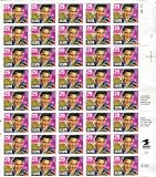 1993 U.S. Elvis Postage Stamps (Sheet of 40)