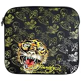 New-ED HARDY EC05BILTGR BILL TIGER MEDIUM NOTEBOOK SLEEVE - UTTEC05BILTGR