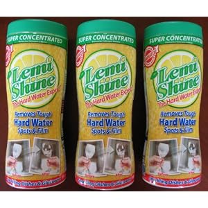 Lemi Shine, Dishwater Detergent Additive, Super Concentrated, 12 oz (3 Pack) with Free Usage Guide