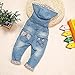 Kidscool Baby Denim Light Blue Soft Cute Overalls with Hat
