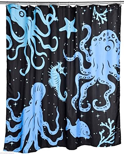 Too Fast Shower Curtain - Sea Garden