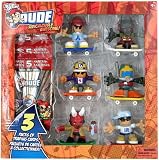 Tech Deck Dude Ridiculously Awesome (Random)6 Figures and Trading Cards