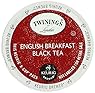 Twinings English Breakfast Tea, Keurig K-Cups, 24 Count